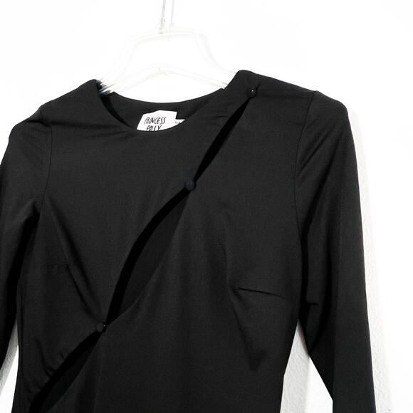 Princess Polly Zelda Cutout Mini Dress Women's 4 Stretch Cocktail Party Club - Picture 3 of 7